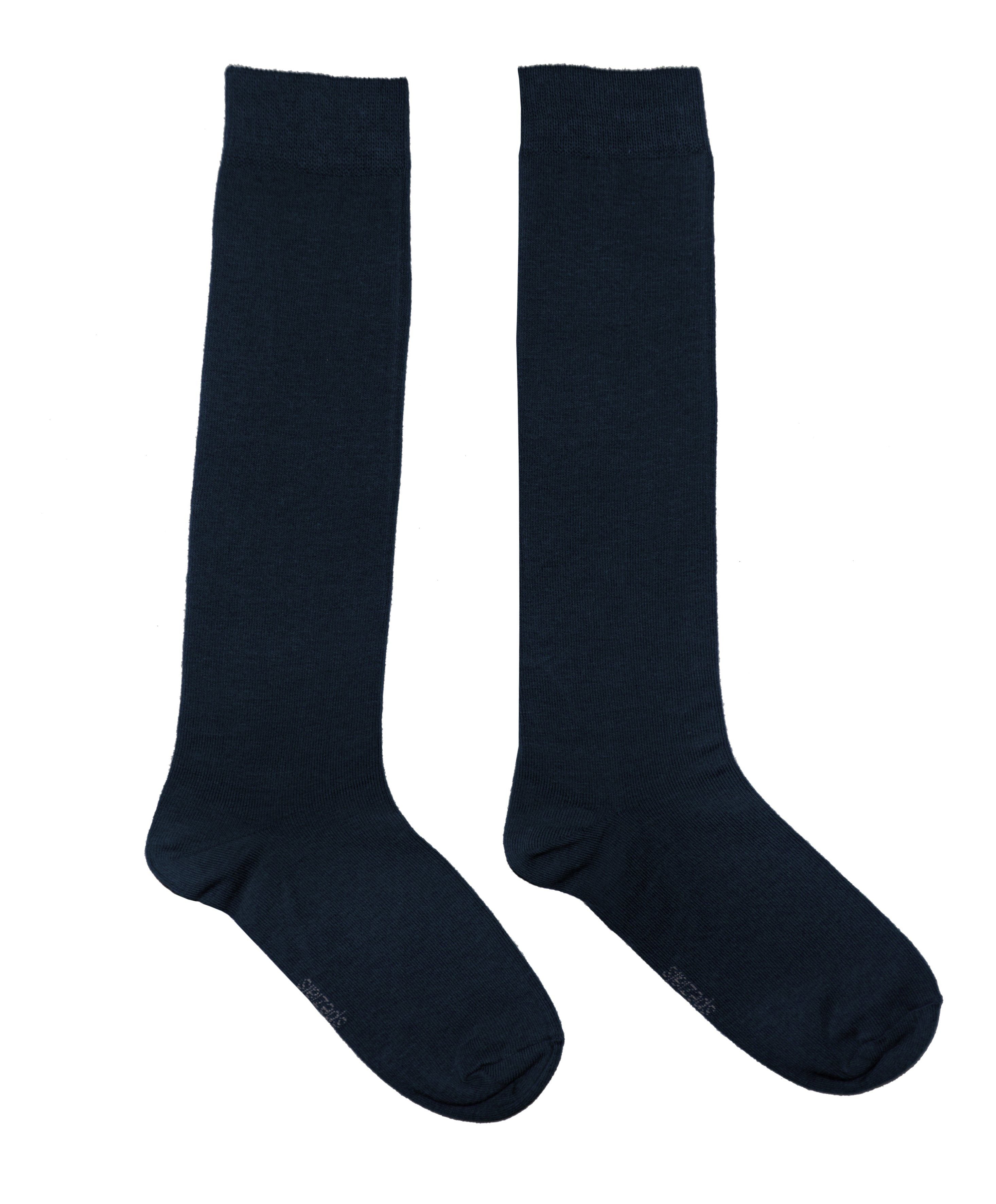 Women’s Pure Tones Knee-High Socks - Ocean Colors