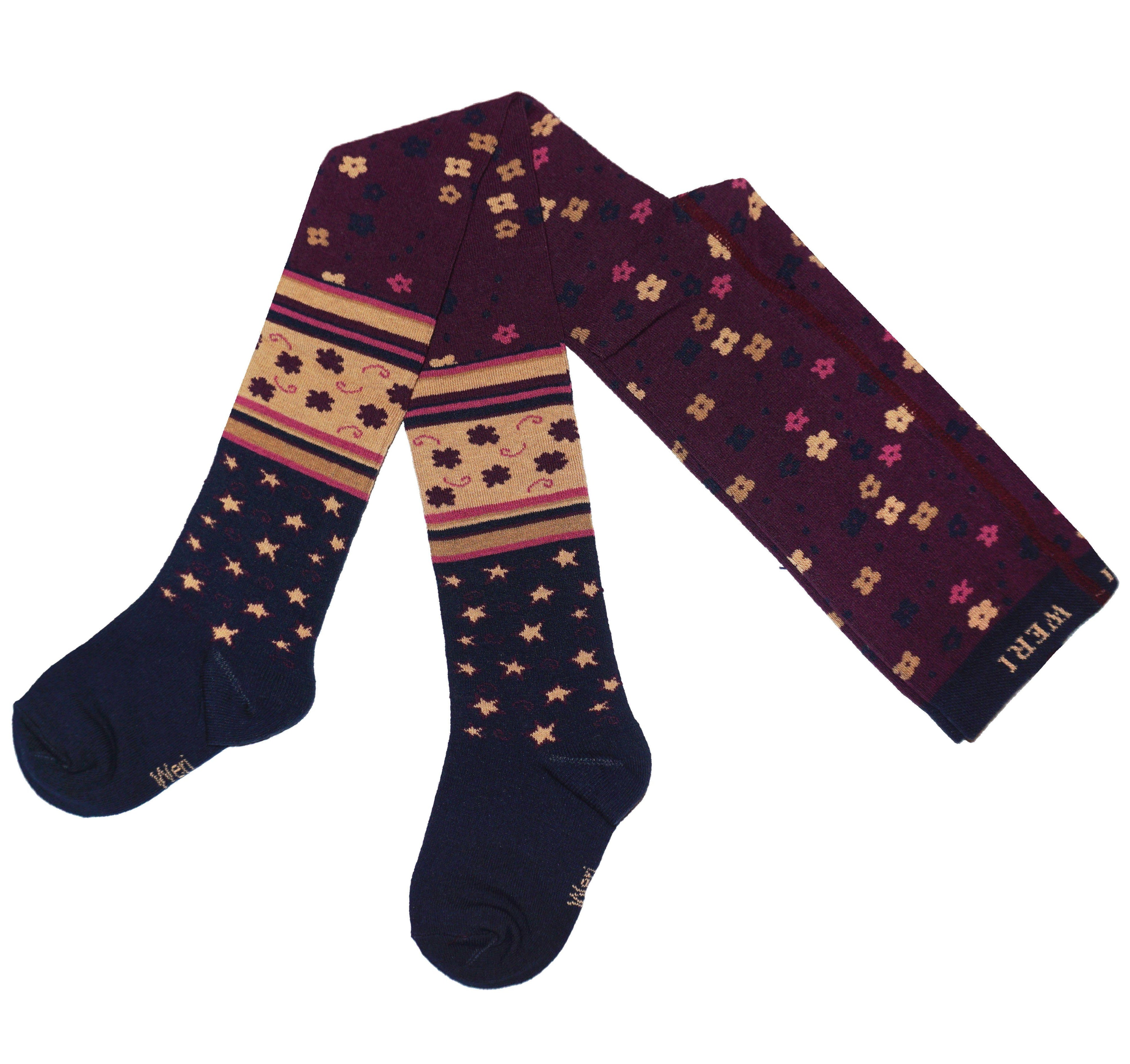 Girls Cotton Tights Mix and Match