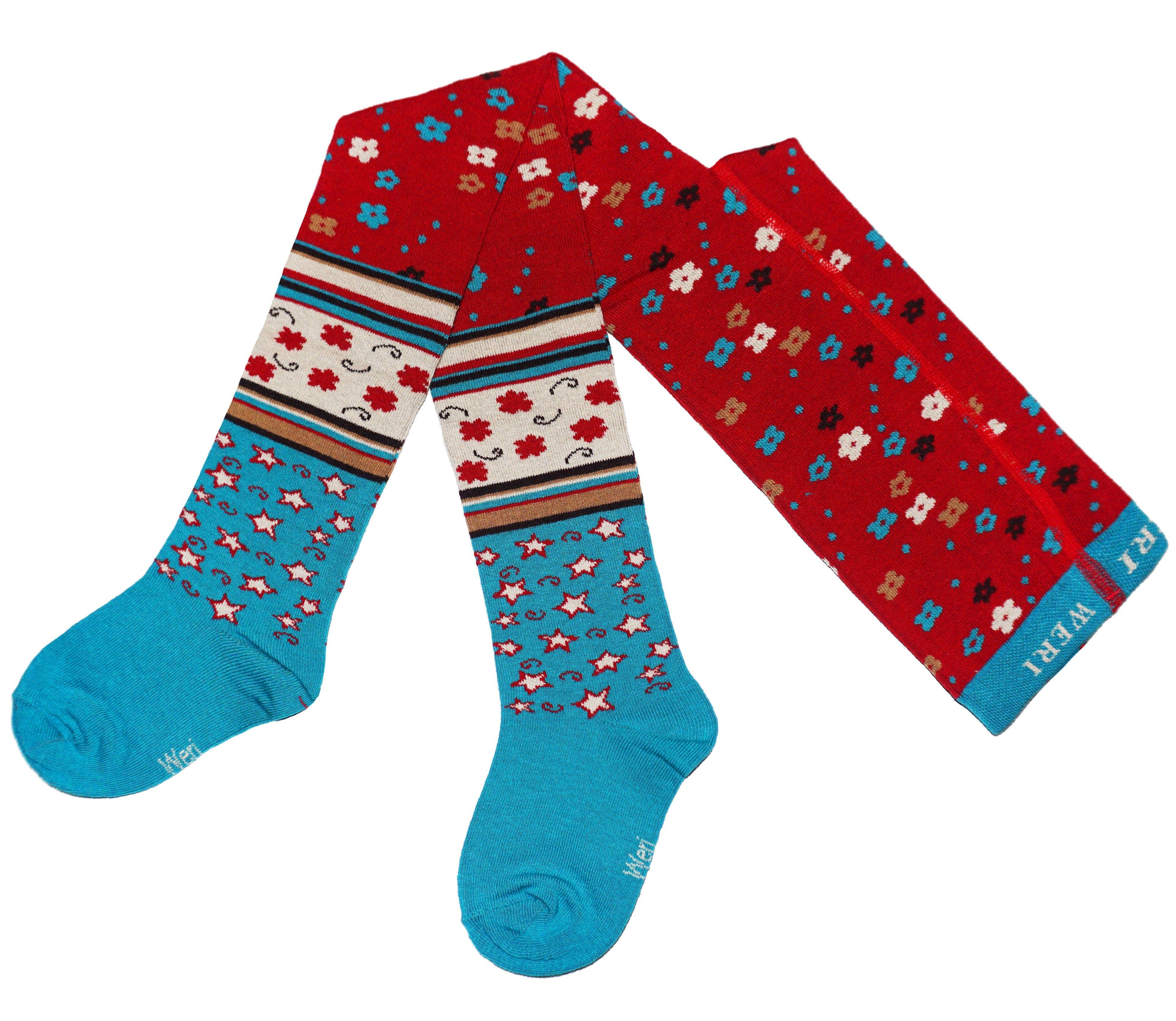 Girls Cotton Tights Mix and Match