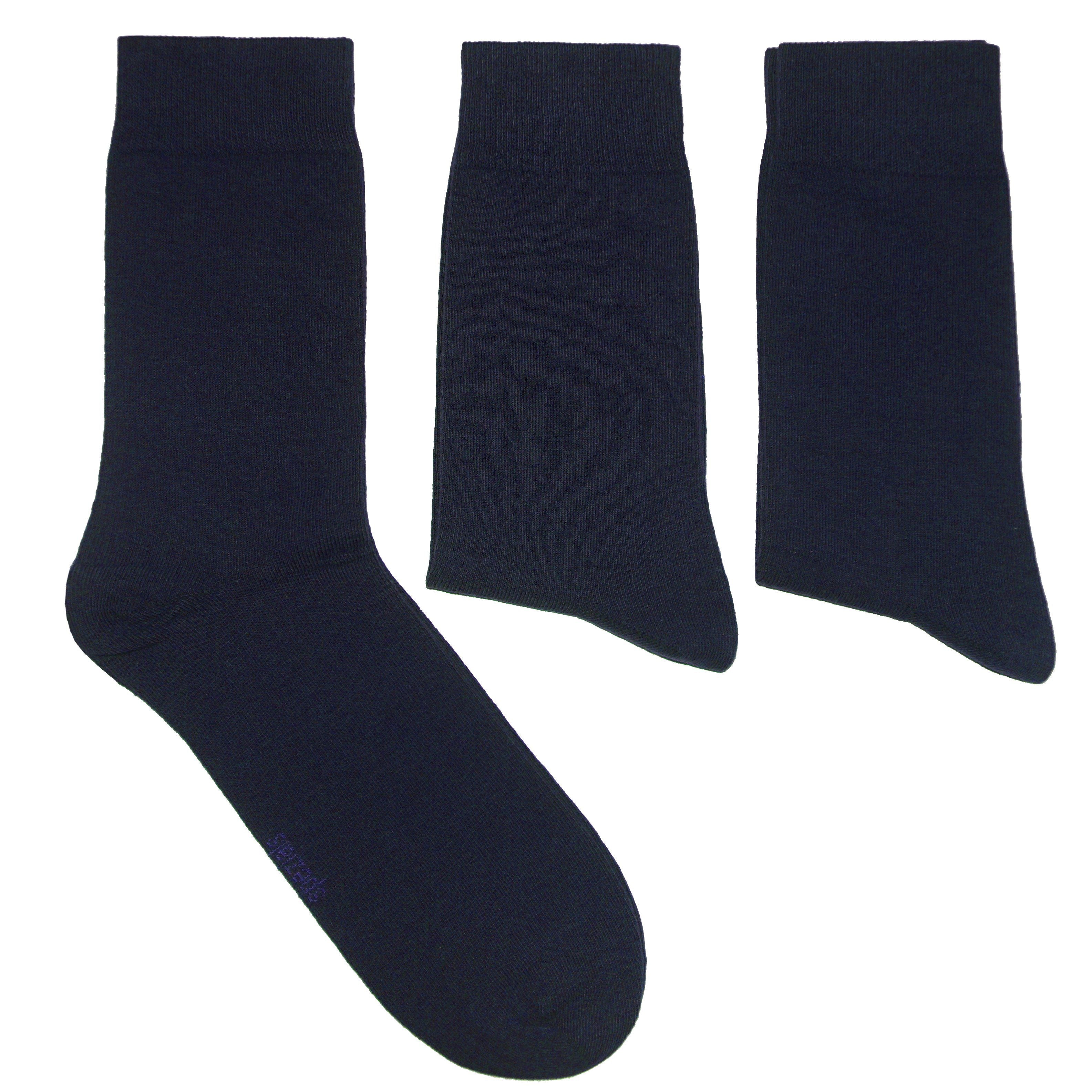 Men's Casual Socks 3-Pack - Ocean Colors