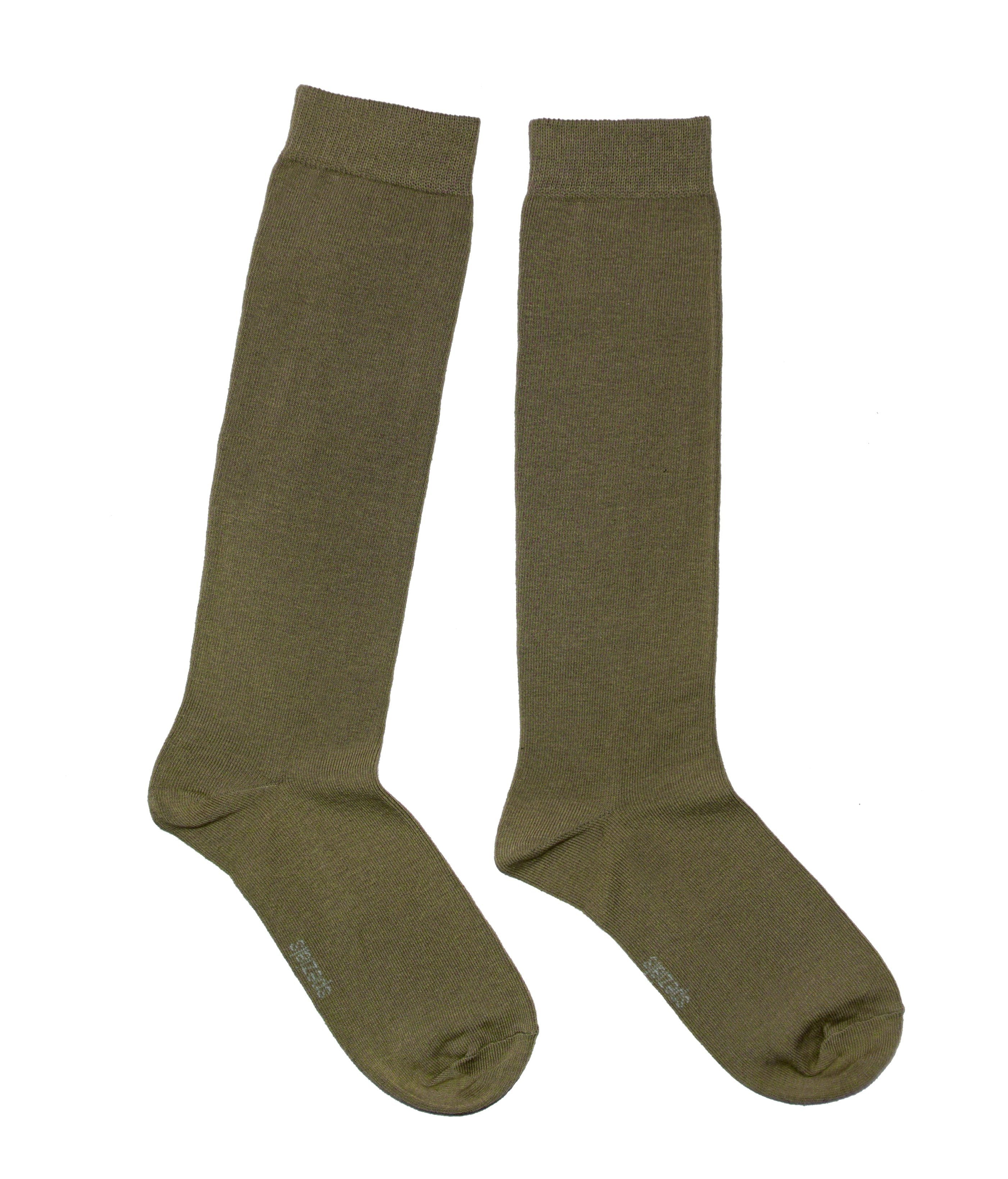 Women’s Pure Tones Knee-High Socks - Colors of Nature