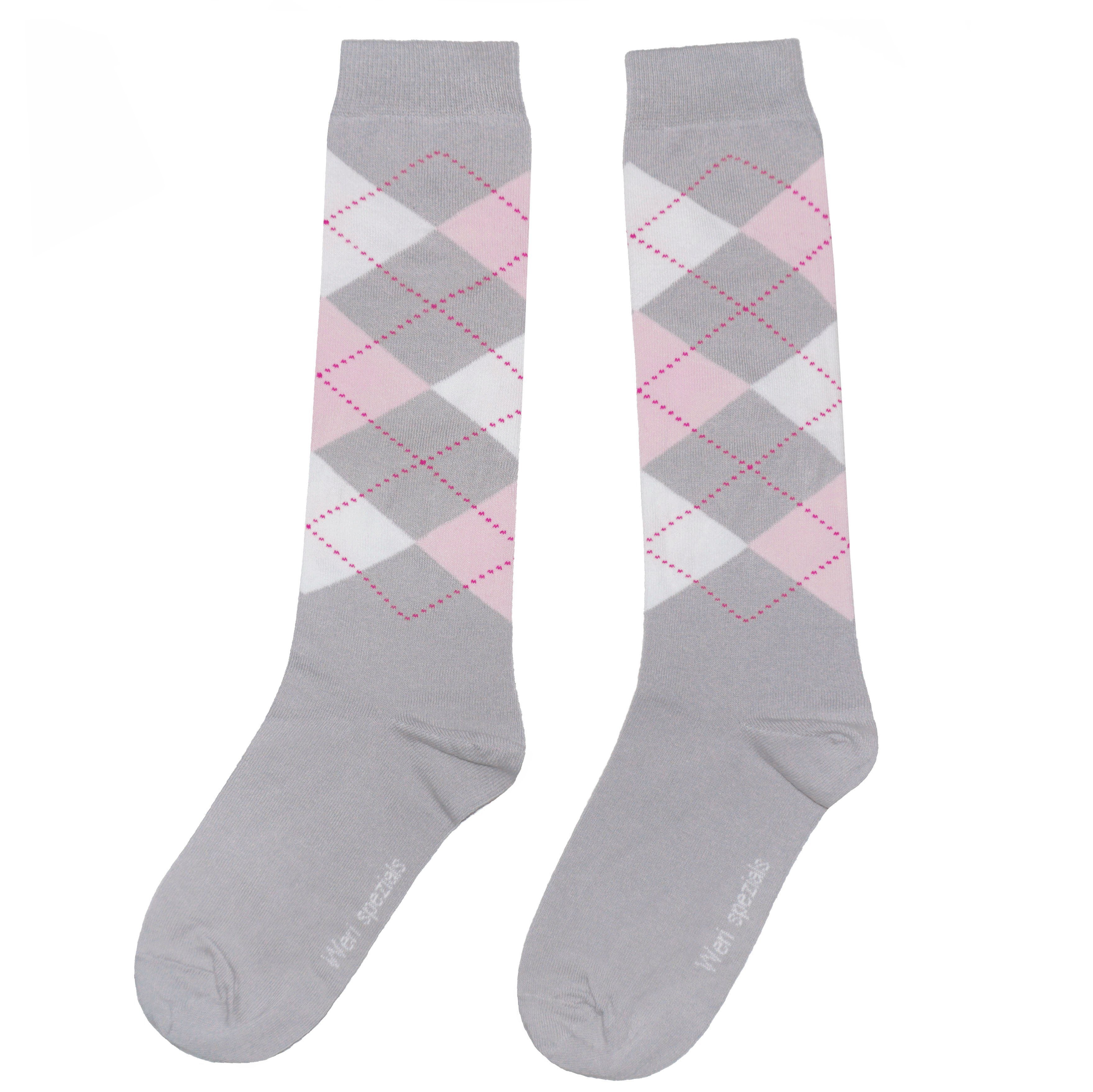 Kids Cotton Knee Socks – Highland Plaid