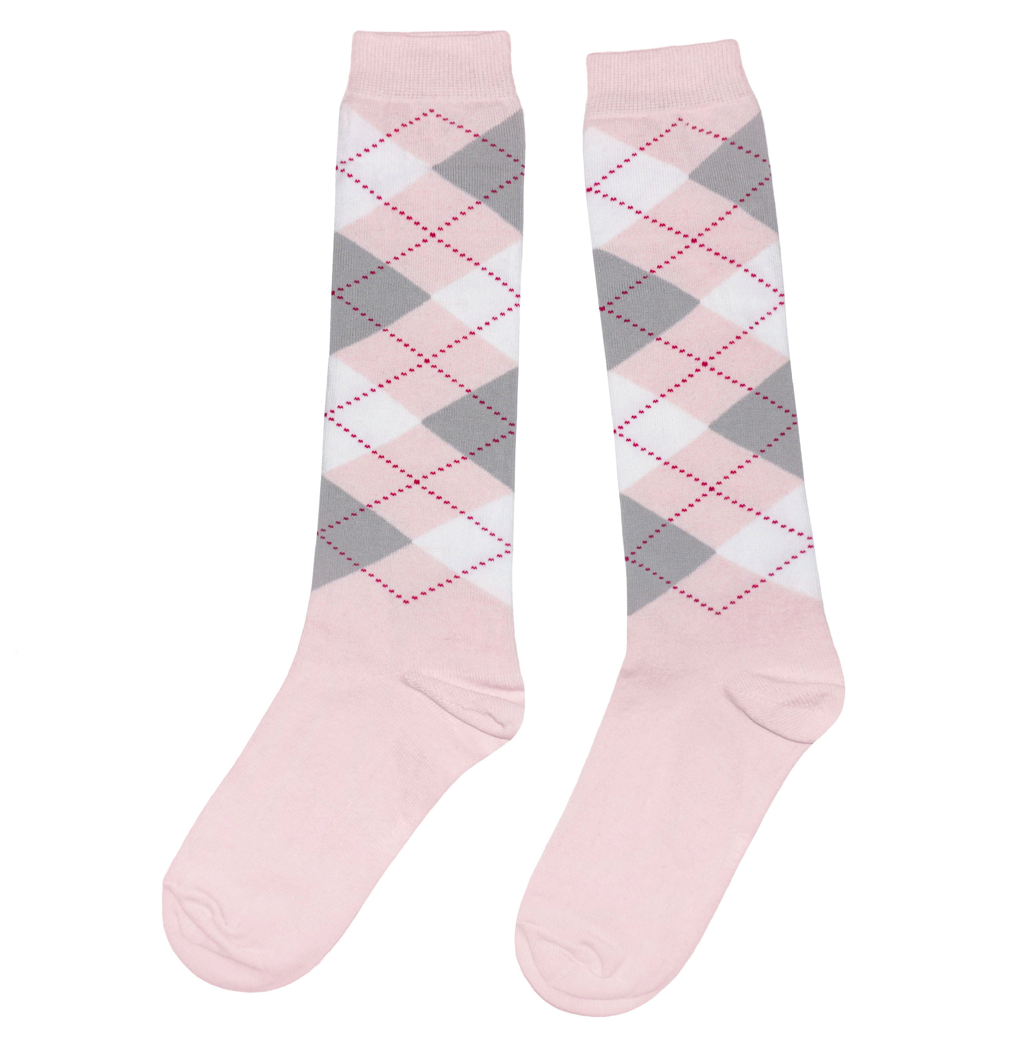 Kids Cotton Knee Socks – Highland Plaid