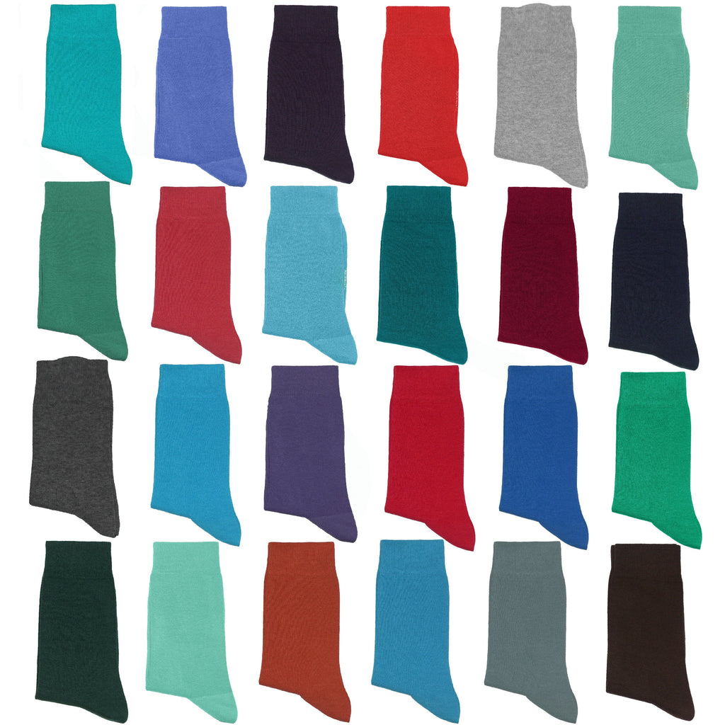 Men's Casual Socks 3-Pack - Classic Colors