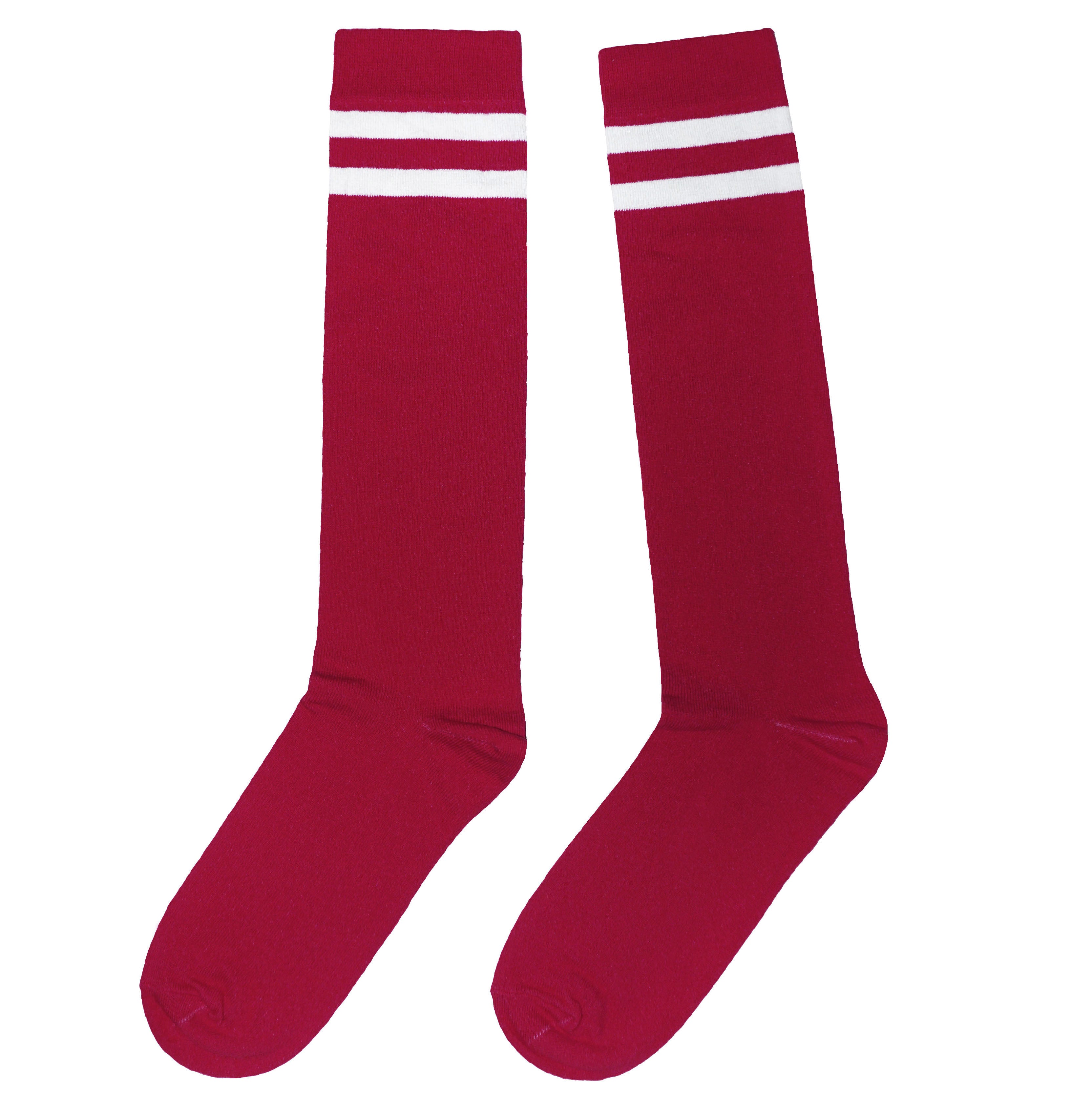 The Twin Stripe Knee Socks