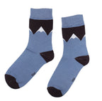 Men’s Cotton Crew Socks Mountain Peak