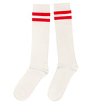 The Twin Stripe Knee Socks