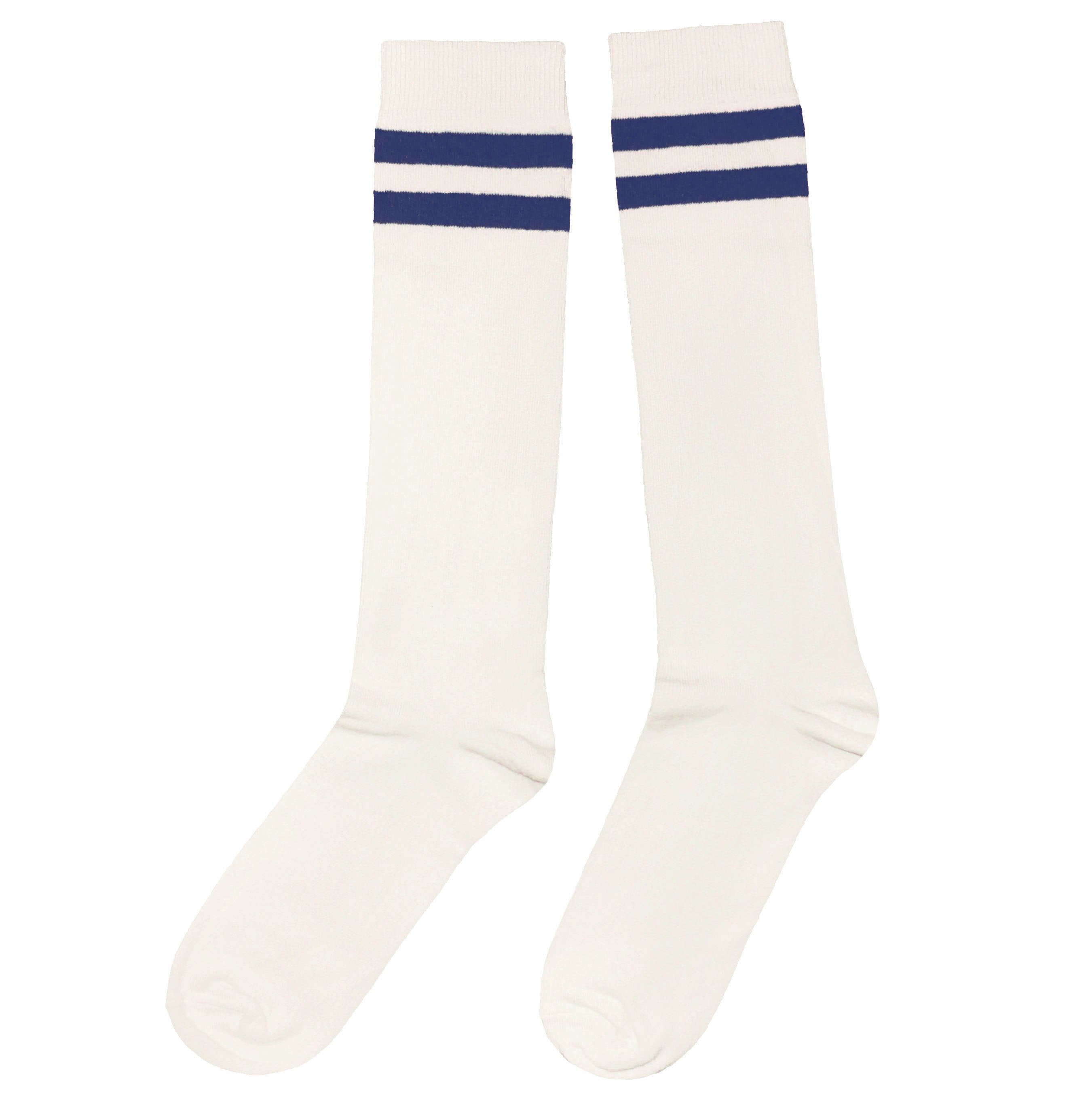 The Twin Stripe Knee Socks