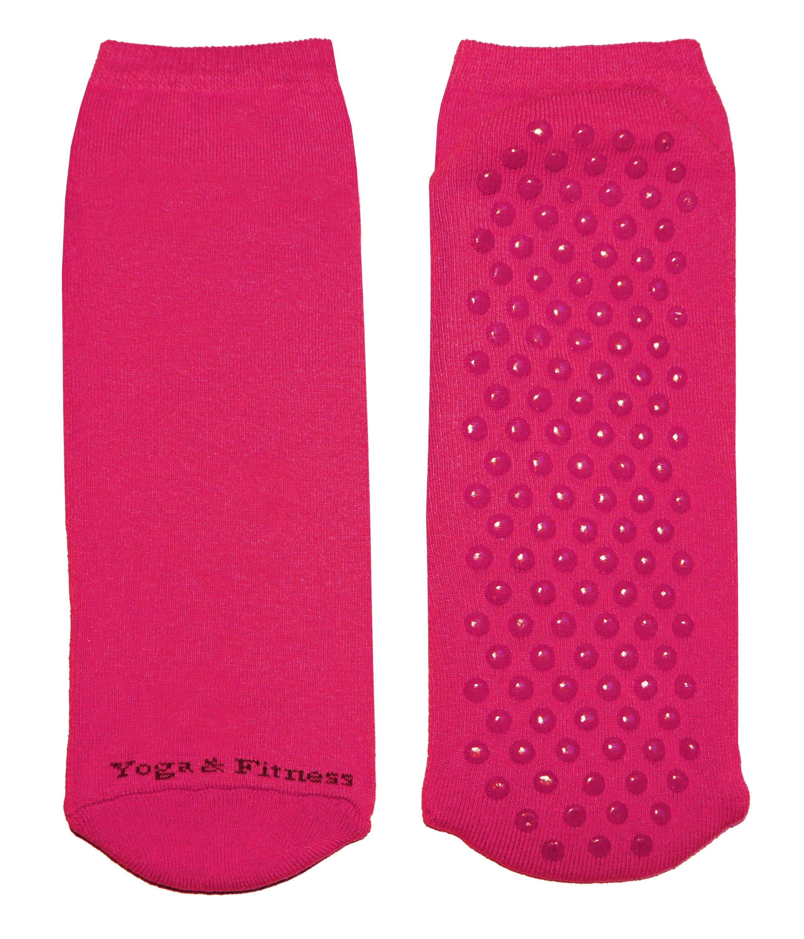 Women’s Anti-Slip Sports Socks with ABS Grips – Yoga & Fitness Cotton Socks