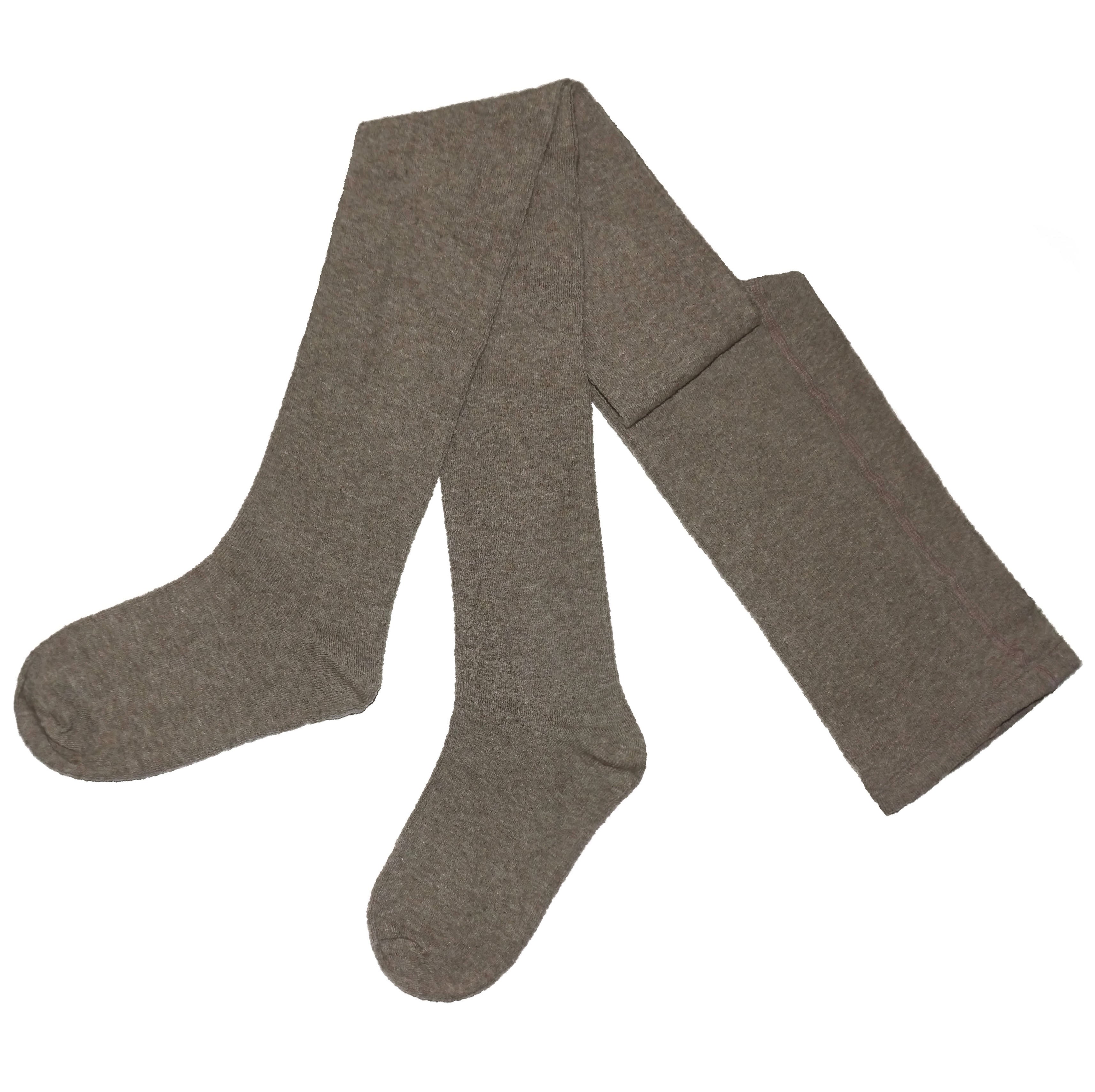 Women's Soft Cotton Basic Tights – Nature-Inspired Colors, Petite Sizes