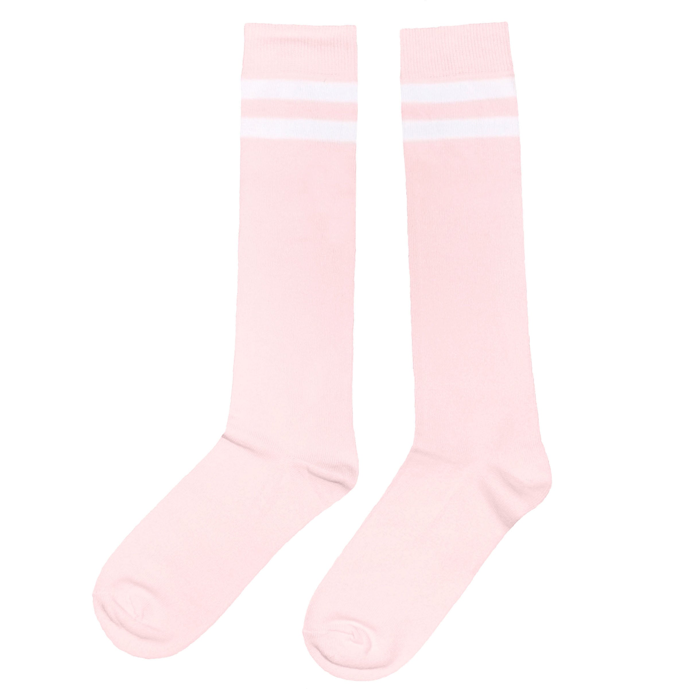 The Twin Stripe Knee Socks
