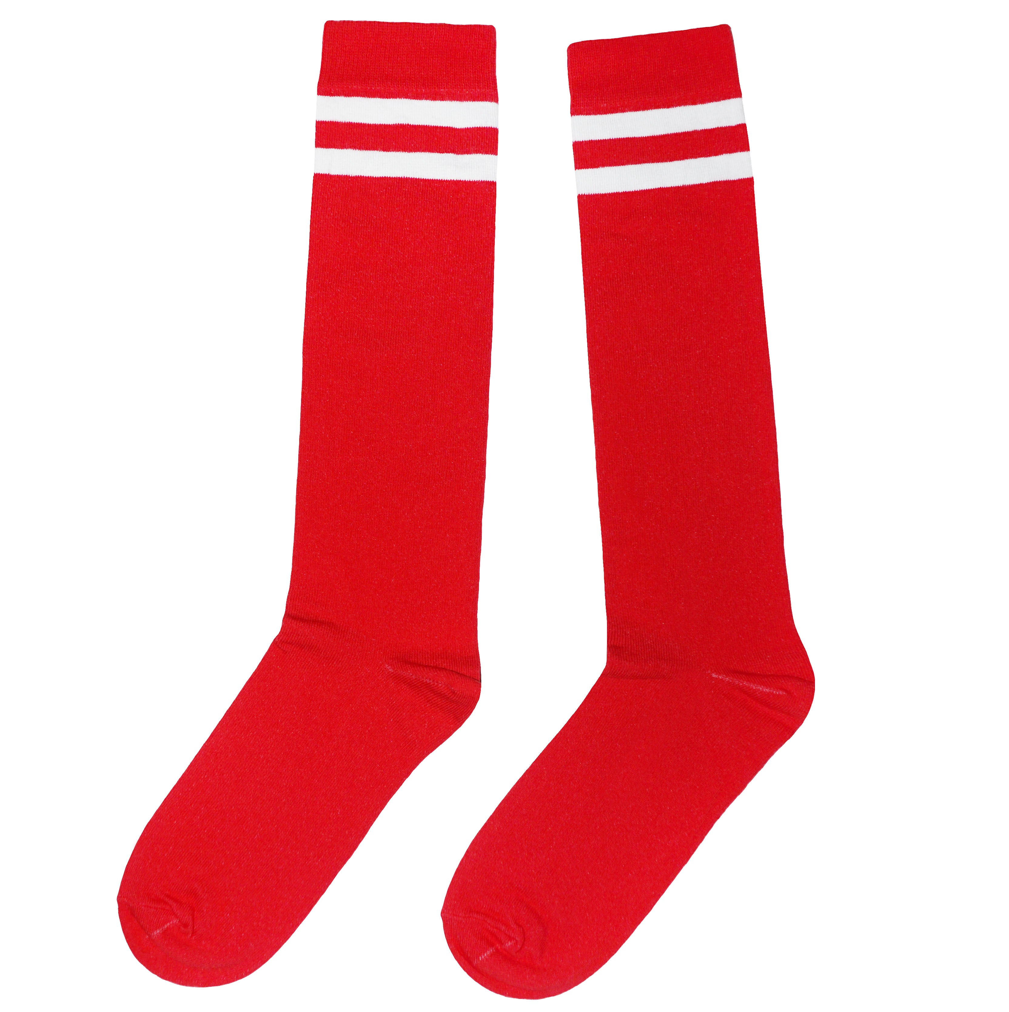 The Twin Stripe Knee Socks
