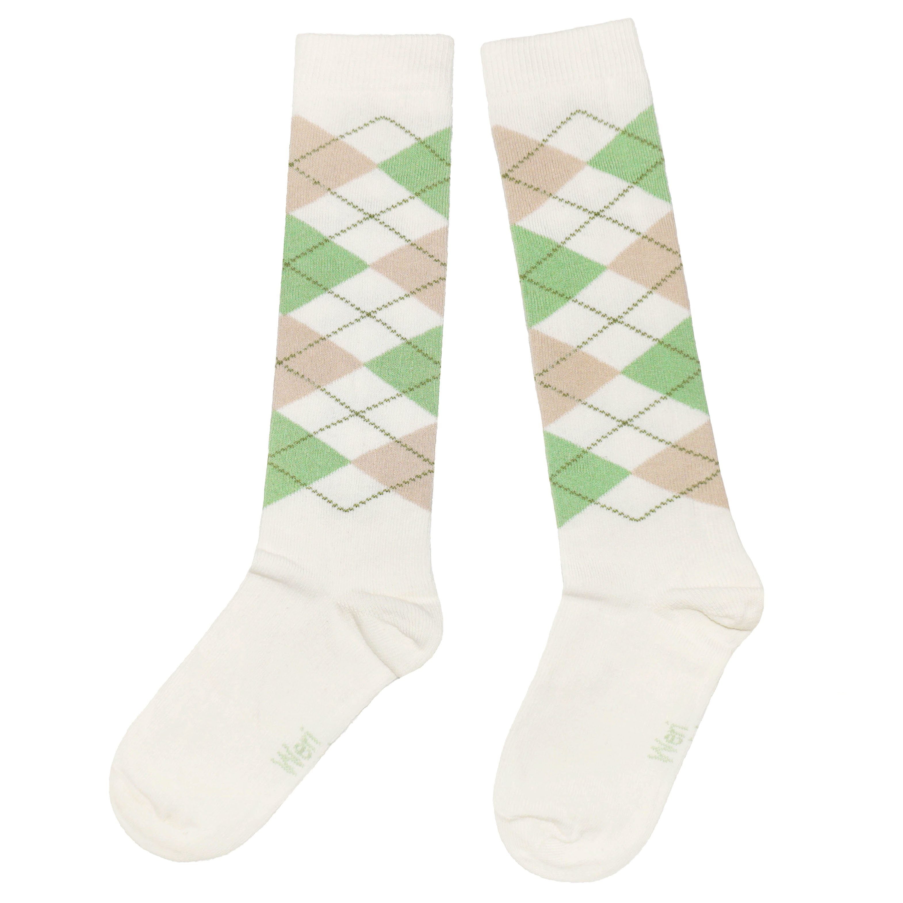 Kids Cotton Knee Socks – Highland Plaid