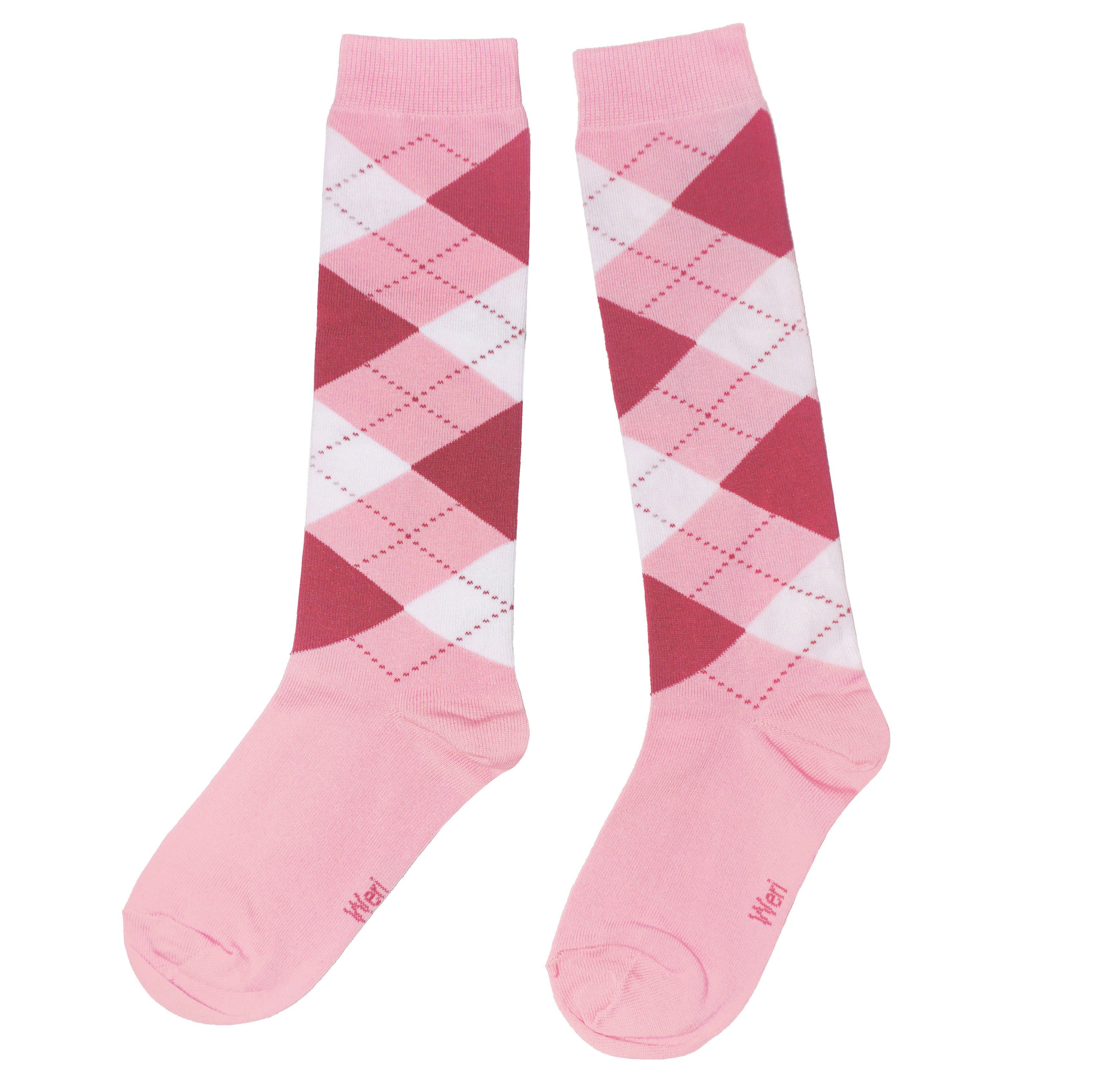 Kids Cotton Knee Socks – Highland Plaid