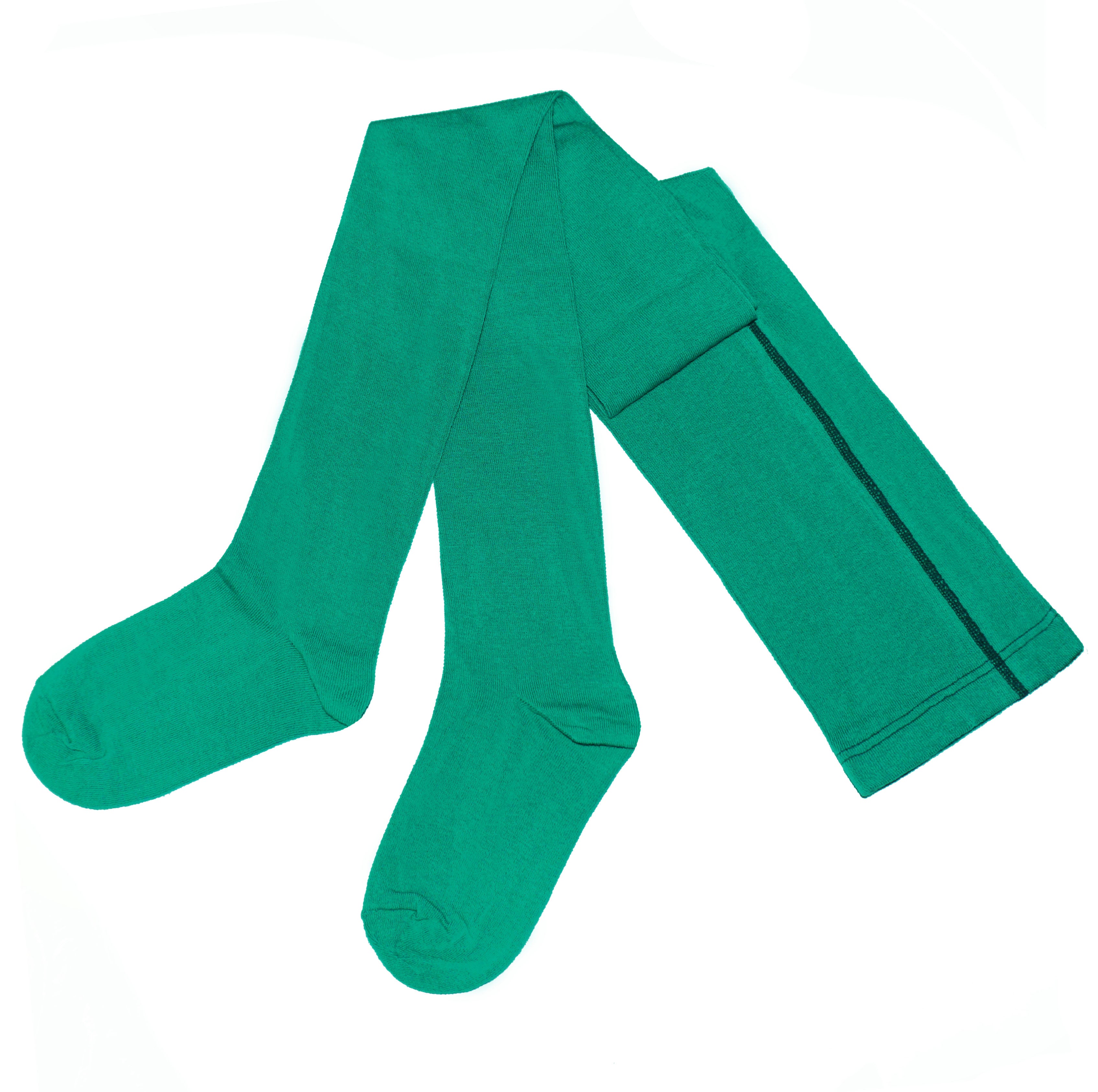 Women's Soft Cotton Basic Tights – Vivid Colors, Petite Sizes