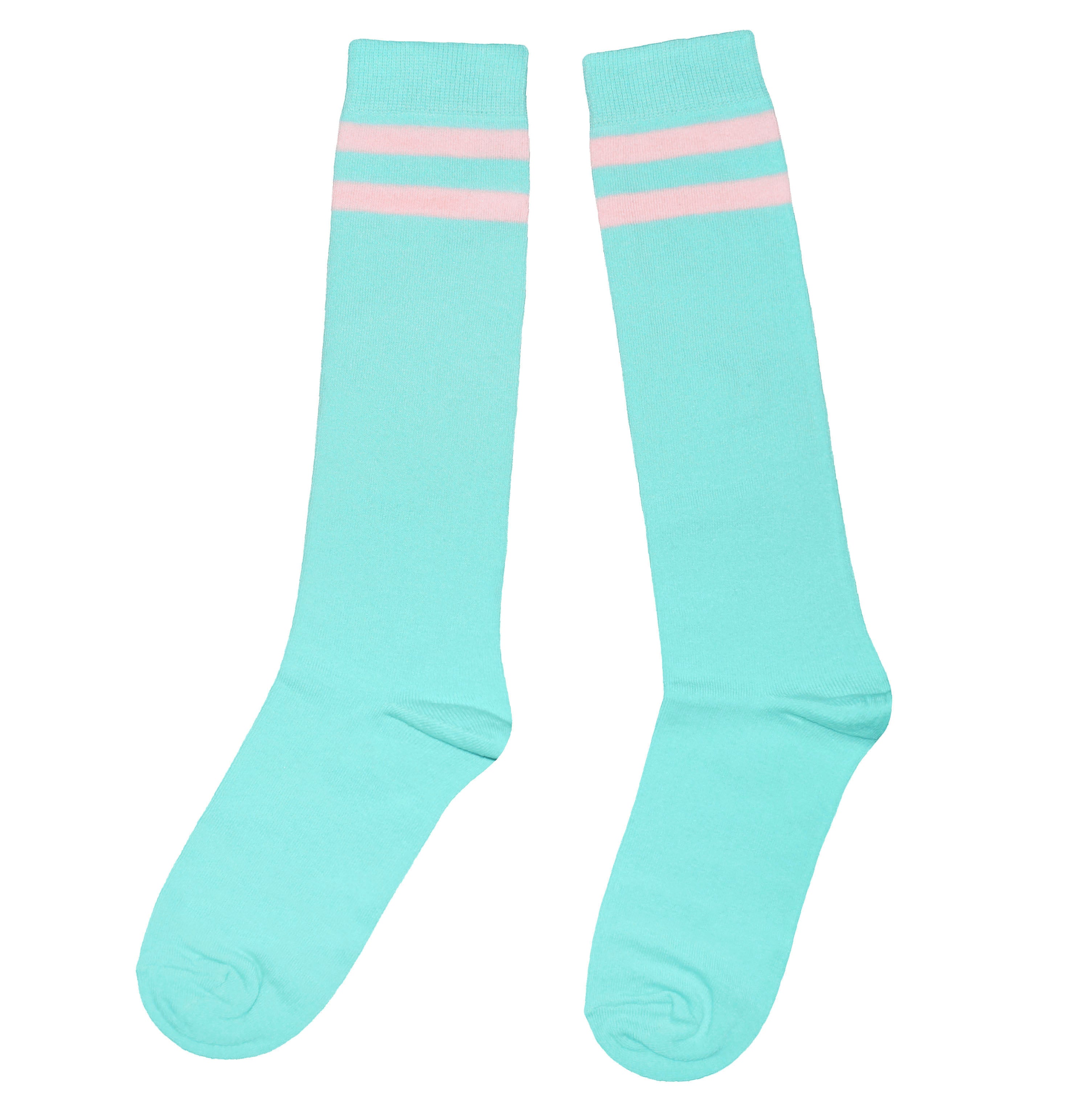 The Twin Stripe Knee Socks